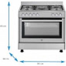 Aragaz mixt Beko GM15121DX