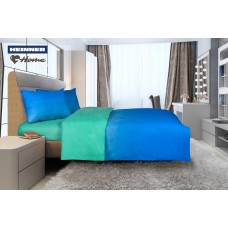 Lenjerie de pat Heinner King size MARINE HR-4KGBED144-MRN 4 piese 100% bumbac Lenjerie de pat Heinner King size MARINE HR-4KGBED144-MRN 4 piese 100% bumbac