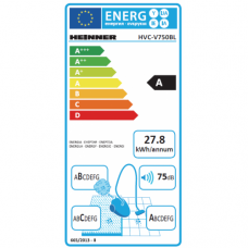 Aspirator fara sac Heinner HVC-V750BL