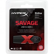 USB Flash Drive Kingston HyperX Savage HXS3 512GB