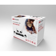 Kit camere de supraveghere Ip Hikvision WiFi NK44W1H-1T(WD)