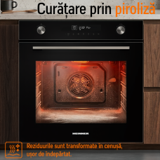 Cuptor electric HEINNER HBO-M7212GCDRP-GBK