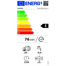 Masina de spalat vase incorporabila HEINNER HDW-BIM45510E++ 10 seturi