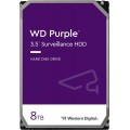 HDD intern WD  8TB SATA-III 5640RPM 256MB Purple