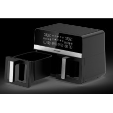 Friteuza dubla cu aer cald HEINNER SIMCOOK HAF-K10DB24BK