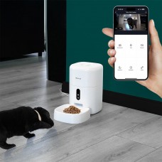 Tellur Dispenser de mancare Smart pentru animale de companie capacitate 4L- camera wifi