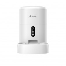 Tellur Dispenser de mancare Smart pentru animale de companie capacitate 4L- camera wifi