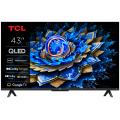 QLED  TCL 43T69C 108 cm Smart Google TV 4K Ultra HD Model 2025