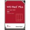 HDD intern WD Red Plus 6TB SATA-III 5400 RPM 256MB