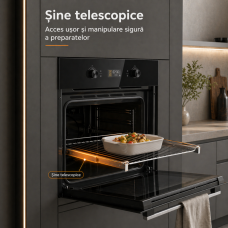 Cuptor electric HEINNER HBO-M7010GCDRP-GBK