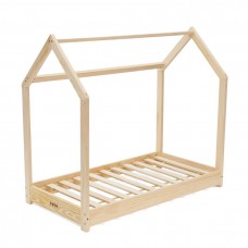 Pat casuta natur 140X70 cm