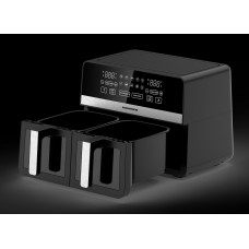 Friteuza dubla cu aer cald HEINNER SIMCOOK HAF-K10DB24BK