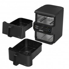 Friteuza dubla etajata HEINNER InnovaCook HAF-C10DBS25BK