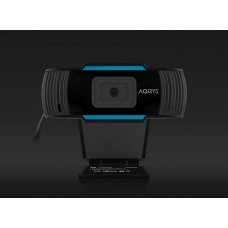 Webcam Aqirys Phase Full HD, 1.8m, negru