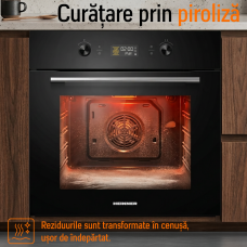 Cuptor electric HEINNER HBO-M7010GCDRP-GBK