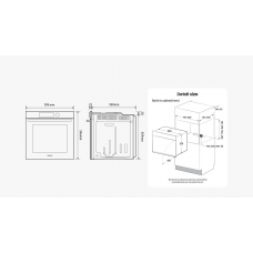 Cuptor electric Samsung NV7B4240VAK/U2