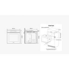 Cuptor electric Samsung Air Sous Vide NV7B4445VAS/U2