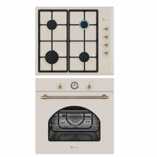 Pachet Cuptor electric rustic Dolce Vita Vintage + plita gaz Studio Casa Pachet Cuptor electric rustic Dolce Vita Vintage + plita gaz Studio Casa