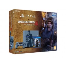 Consola Sony PlayStation 4 1Tb Chasis Black Limited Edition + Joc Uncharted 4