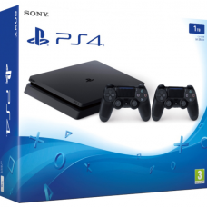 Consola Sony PlayStation 4 Slim 1Tb SO-9893653 Chassis Black + Extracontroller