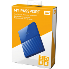 HDD Extern Western Digital My Passport 3Tb Blue
