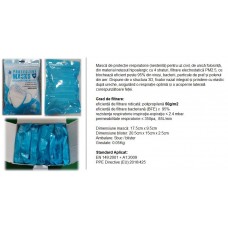 Masti faciale unica folosinta uz medical 4 straturi KN95 -FFP2- 5 buc
