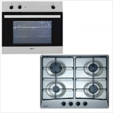 Pachet cuptor gaz Beko OIG 12100X + Plita gaz HIG 64220-1SX + Hota CTB 6407X Pachet cuptor gaz Beko OIG 12100X + Plita gaz HIG 64220-1SX + Hota CTB 6407X